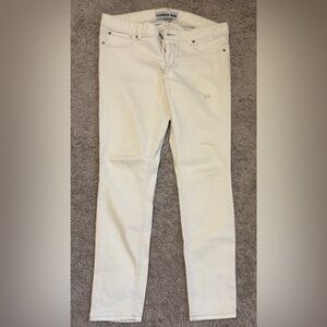 Express Women's Cream Jeggings